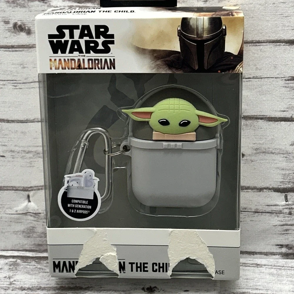 Star Wars Disney Baby Yoda Airpod Case Mandalorian The Child Brand New